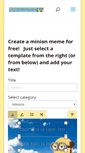 Mobile Screenshot of minionmeme.com